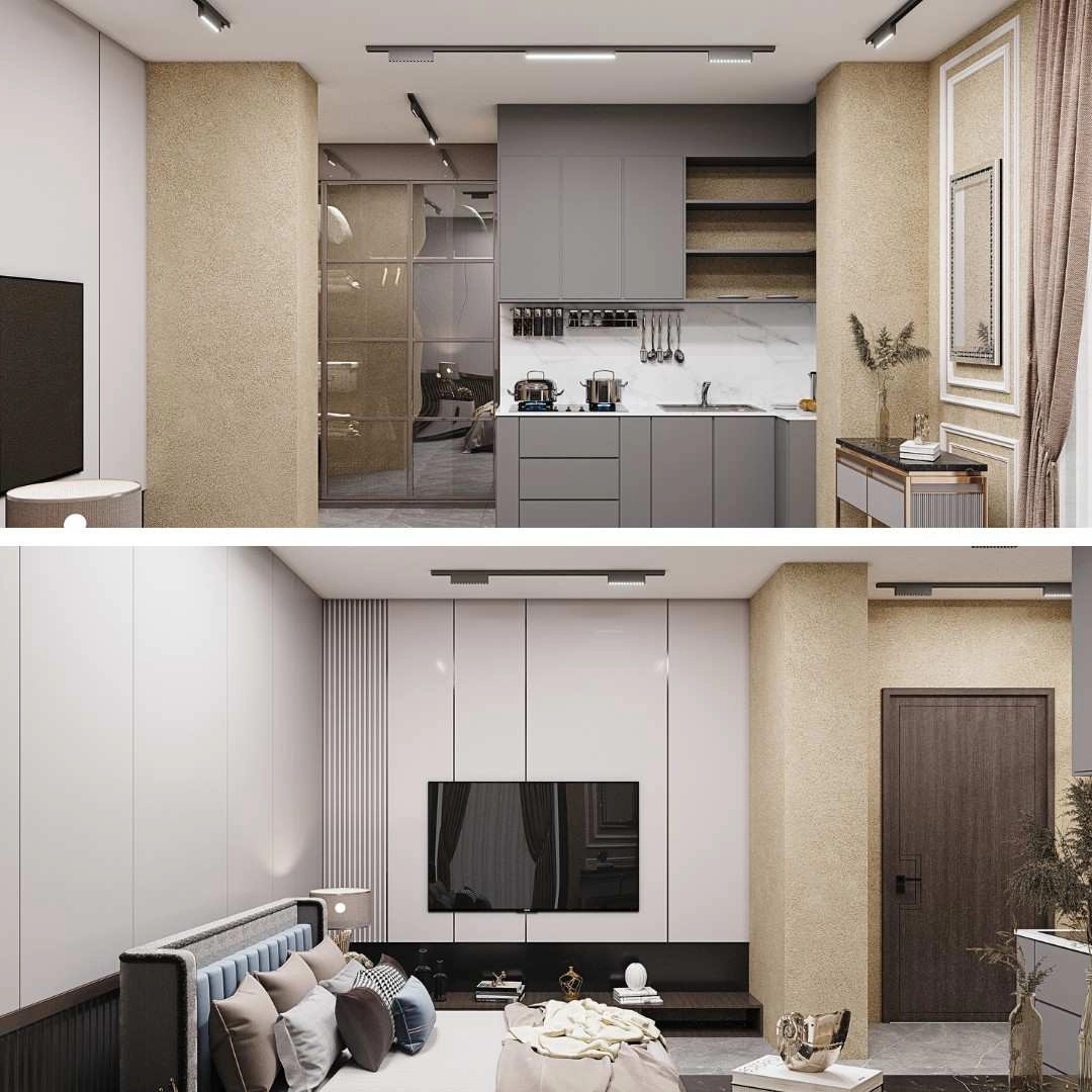 Model interior layout 2