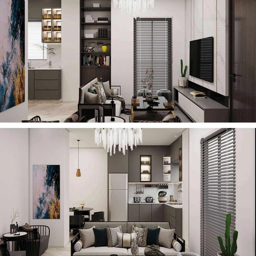 Model interior layout 1